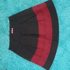 Social Teen Stretchy Pleated Mini Skirt